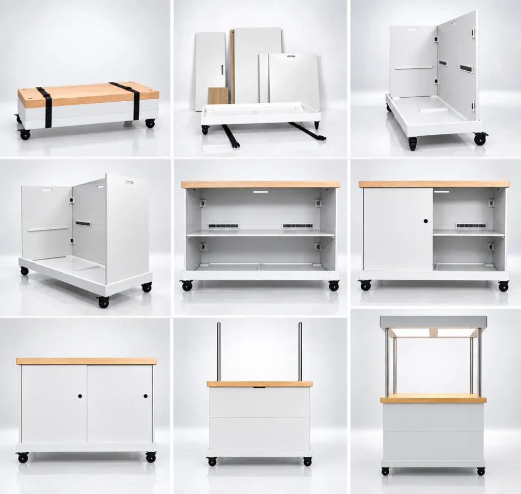 Vendor Cart Assembly